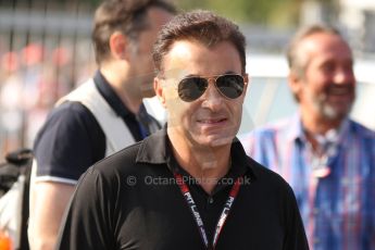 World © Octane Photographic Ltd. F1 Italian GP - Monza, Saturday 7th September 2013 - Paddock. Jean Alesi. Digital Ref : 0815cb7d5719