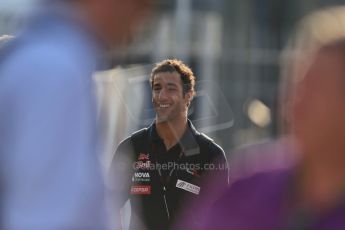 World © Octane Photographic Ltd. F1 Italian GP - Monza, Saturday 7th September 2013 - Paddock. Scuderia Toro Rosso STR 8 - Daniel Ricciardo. Digital Ref : 0815lw1d3392