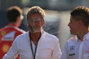 World © Octane Photographic Ltd. F1 Italian GP - Monza, Saturday 7th September 2013 - Paddock. Eddie Jordan. Digital Ref : 0815lw1d3422