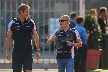 World © Octane Photographic Ltd. F1 Italian GP - Monza, Saturday 7th September 2013 - Paddock. Williams FW35 - Valtteri Bottas. Digital Ref : 0815lw1d3671