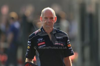 World © Octane Photographic Ltd. F1 Italian GP - Monza, Saturday 7th September 2013 - Paddock. Infiniti Red Bull Racing - Adrian Newey. Digital Ref : 0815lw1d3770