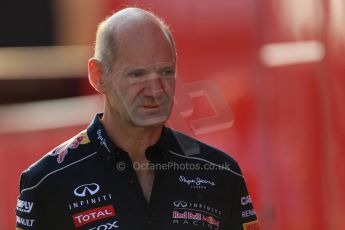 World © Octane Photographic Ltd. F1 Italian GP - Monza, Saturday 7th September 2013 - Paddock. Infiniti Red Bull Racing - Adrian Newey. Digital Ref : 0815lw1d3781