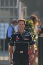 World © Octane Photographic Ltd. F1 Italian GP - Monza, Saturday 7th September 2013 - Paddock. Infiniti Red Bull Racing - Christian Horner. Digital Ref : 0815lw1d3792