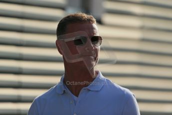 World © Octane Photographic Ltd. F1 Italian GP - Monza, Saturday 7th September 2013 - Paddock. David Coulthard. Digital Ref :0815lw1d3859