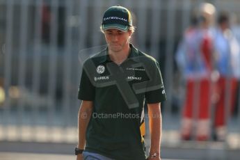 World © Octane Photographic Ltd. F1 Italian GP - Monza, Saturday 7th September 2013 - Paddock. Caterham F1 Team CT03 - Charles Pic. Digital Ref : 0815lw1d3982