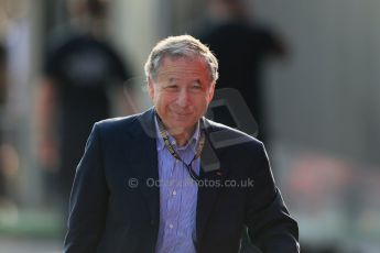 World © Octane Photographic Ltd. F1 Italian GP - Monza, Saturday 7th September 2013 - Paddock. Head of FIA Jean Todt. Digital Ref : 0815lw1d3988