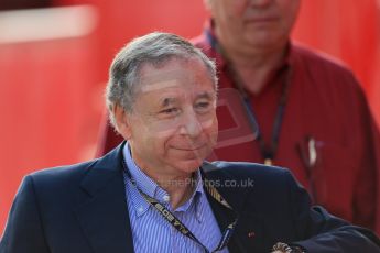 World © Octane Photographic Ltd. F1 Italian GP - Monza, Saturday 7th September 2013 - Paddock. Head of FIA Jean Todt. Digital Ref : 0815lw1d4005