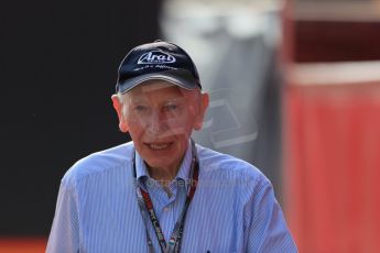 World © Octane Photographic Ltd. F1 Italian GP - Monza, Saturday 7th September 2013 - Paddock. John Surtees. Digital Ref : 0815lw1d4169