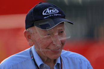 World © Octane Photographic Ltd. F1 Italian GP - Monza, Saturday 7th September 2013 - Paddock. John Surtees. Digital Ref : 0815lw1d4174