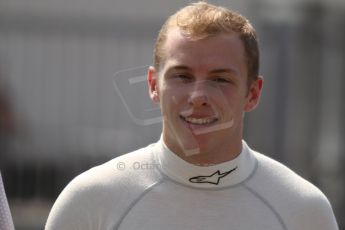 World © Octane Photographic Ltd. GP2 Italian GP, Monza, Thursday 5th September 2013. Paddock. Jon Lancaster - Hilmer Motorsport. Digital Ref : 0808cb7d4720