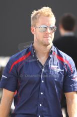 World © Octane Photographic Ltd. GP2 Italian GP, Monza, Thursday 5th September 2013. Paddock. Sam Bird – Russian TIME. Digital Ref : 0808cb7d4744