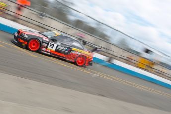 World © Octane Photographic Ltd. Britcar MSA British Endurance Championship – Donington Park, Saturday 13th April 2013, Race. Mark Radcliffe/Adam Hayes – BMW M3 – Intersport. Digital ref : 0632ce1d1321
