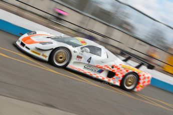 World © Octane Photographic Ltd. Britcar MSA British Endurance Championship – Donington Park, Saturday 13th April 2013, Race. Kevin Clarke/Wayne Gibson – Mosler MT900R - Intersport. Digital ref : 0632ce1d1337