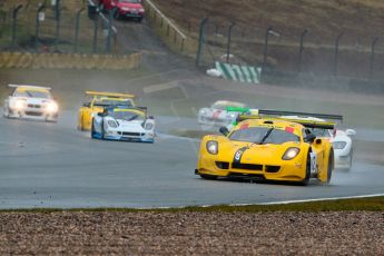 World © Octane Photographic Ltd. Britcar MSA British Endurance Championship – Donington Park, Saturday 13th April 2013, Race. Jordan Witt/Marcus Clutton– Chevron GT3 – Chevron Cars. Digital ref : 0632ce1d1439