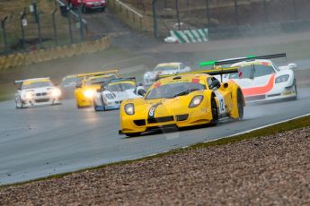 World © Octane Photographic Ltd. Britcar MSA British Endurance Championship – Donington Park, Saturday 13th April 2013, Race. Jordan Witt/Marcus Clutton– Chevron GT3 – Chevron Cars. Digital ref : 0632ce1d1441