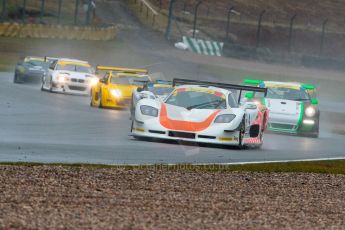 World © Octane Photographic Ltd. Britcar MSA British Endurance Championship – Donington Park, Saturday 13th April 2013, Race. Kevin Clarke/Wayne Gibson – Mosler MT900R - Intersport. Digital ref : 0632ce1d1442