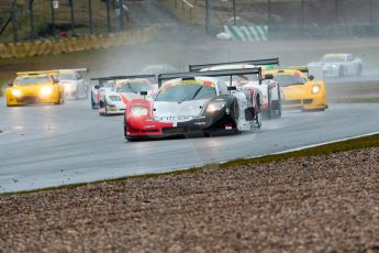 World © Octane Photographic Ltd. Britcar MSA British Endurance Championship – Donington Park, Saturday 13th April 2013, Race. Javier Morcillo/Manuel Cintrano - Mosler MT900R. Digital ref : 0632ce1d1462