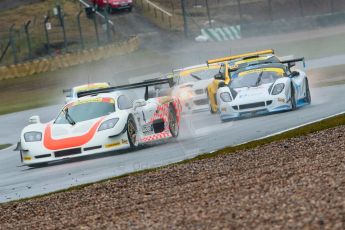 World © Octane Photographic Ltd. Britcar MSA British Endurance Championship – Donington Park, Saturday 13th April 2013, Race. Kevin Clarke/Wayne Gibson – Mosler MT900R - Intersport. Digital ref : 0632ce1d1476