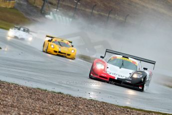 World © Octane Photographic Ltd. Britcar MSA British Endurance Championship – Donington Park, Saturday 13th April 2013, Race. Javier Morcillo/Manuel Cintrano - Mosler MT900R. Digital ref : 0632ce1d1552