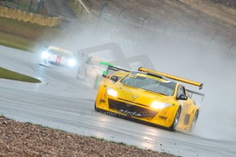 World © Octane Photographic Ltd. Britcar MSA British Endurance Championship – Donington Park, Saturday 13th April 2013, Race. Ashley Woodman/Jeff Smith/Simon Leith– Renault Meganne V6 Trophy – BPM Racing. Digital ref : 0632ce1d1580