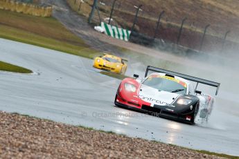 World © Octane Photographic Ltd. Britcar MSA British Endurance Championship – Donington Park, Saturday 13th April 2013, Race. Javier Morcillo/Manuel Cintrano - Mosler MT900R. Digital ref : 0632ce1d1600
