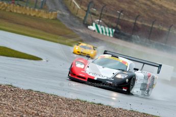 World © Octane Photographic Ltd. Britcar MSA British Endurance Championship – Donington Park, Saturday 13th April 2013, Race. Javier Morcillo/Manuel Cintrano - Mosler MT900R. Digital ref : 0632ce1d1602