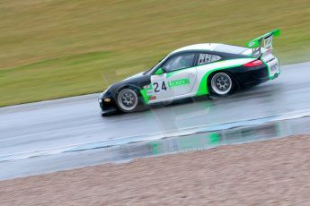 World © Octane Photographic Ltd. Britcar MSA British Endurance Championship – Donington Park, Saturday 13th April 2013, Race. Ian Loggie/Chris Jones – Porsche 997 GT3 Cup – Team Parker. Digital ref : 0632ce1d1761