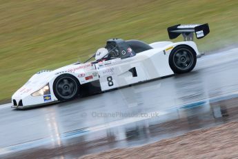 World © Octane Photographic Ltd. Britcar MSA British Endurance Championship – Donington Park, Saturday 13th April 2013, Race. Michael Millard/Nigal Greensall/Karsten Le Blanc – Rapier SR2 - Louis Jewellery. Digital ref : 0632ce1d1803