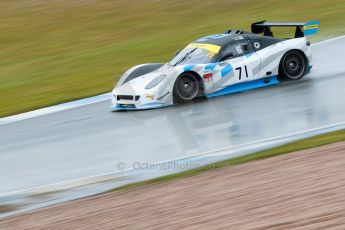 World © Octane Photographic Ltd. Britcar MSA British Endurance Championship – Donington Park, Saturday 13th April 2013, Race. Tommy Field/Christopher Hart – Chevron GR8 – Tracktorque. Digital ref : 0632ce1d1877