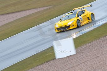 World © Octane Photographic Ltd. Britcar MSA British Endurance Championship – Donington Park, Saturday 13th April 2013, Race. Ashley Woodman/Jeff Smith/Simon Leith– Renault Meganne V6 Trophy – BPM Racing. Digital ref : 0632ce1d1884