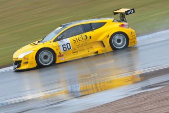 World © Octane Photographic Ltd. Britcar MSA British Endurance Championship – Donington Park, Saturday 13th April 2013, Race. Ashley Woodman/Jeff Smith/Simon Leith– Renault Meganne V6 Trophy – BPM Racing. Digital ref : 0632ce1d1895