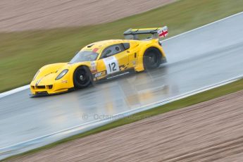 World © Octane Photographic Ltd. Britcar MSA British Endurance Championship – Donington Park, Saturday 13th April 2013, Race. Jordan Witt/Marcus Clutton– Chevron GT3 – Chevron Cars. Digital ref : 0632ce1d1898