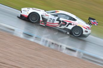 World © Octane Photographic Ltd. Britcar MSA British Endurance Championship – Donington Park, Saturday 13th April 2013, Race. Paul Bailey/Andy Schulz /Tom Ferrier– Aston Martin V12 Vantage – Horsepower Racing. Digital ref : 0632ce1d2033
