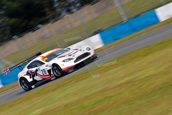 World © Octane Photographic Ltd./Chris Enion. Britcar MSA British Endurance Championship – Donington Park, Saturday 13th April 2013, Qualifying. Paul Bailey/Andy Schulz /Tom Ferrier– Aston Martin V12 Vantage – Horsepower Racing. Digital ref : 0631ce1d1232