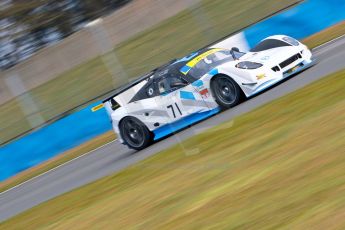 World © Octane Photographic Ltd./Chris Enion. Britcar MSA British Endurance Championship – Donington Park, Saturday 13th April 2013, Qualifying. Tommy Field/Christopher Hart – Chevron GR8 – Tracktorque. Digital ref : 0631ce1d0909