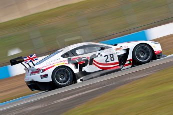 World © Octane Photographic Ltd./Chris Enion. Britcar MSA British Endurance Championship – Donington Park, Saturday 13th April 2013, Qualifying. Paul Bailey/Andy Schulz /Tom Ferrier– Aston Martin V12 Vantage – Horsepower Racing. Digital ref : 0631ce1d0917