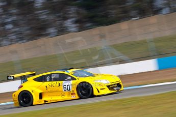 World © Octane Photographic Ltd./Chris Enion. Britcar MSA British Endurance Championship – Donington Park, Saturday 13th April 2013, Qualifying. Ashley Woodman/Jeff Smith/Simon Leith– Renault Meganne V6 Trophy – BPM Racing. Digital ref : 0631ce1d0925