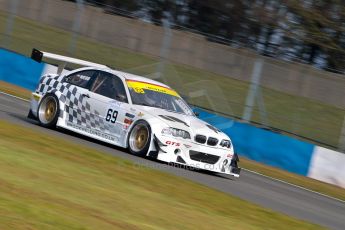 World © Octane Photographic Ltd./Chris Enion. Britcar MSA British Endurance Championship – Donington Park, Saturday 13th April 2013, Qualifying. Tom Webb/James Webb – BMW M3 GTR – Team Webb. Digital ref : 0631ce1d0945