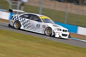 World © Octane Photographic Ltd./Chris Enion. Britcar MSA British Endurance Championship – Donington Park, Saturday 13th April 2013, Qualifying. Tom Webb/James Webb – BMW M3 GTR – Team Webb. Digital ref : 0631ce1d0948