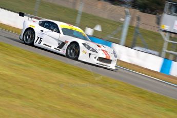 World © Octane Photographic Ltd./Chris Enion. Britcar MSA British Endurance Championship – Donington Park, Saturday 13th April 2013, Qualifying. Ryan Ratcliffe/Flick Haigh – Ginetta G55 Cup – Fauldsport. Digital ref : 0631ce1d0956