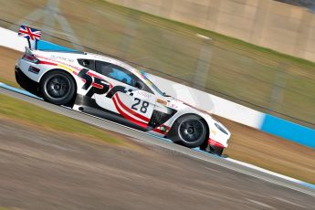 World © Octane Photographic Ltd./Chris Enion. Britcar MSA British Endurance Championship – Donington Park, Saturday 13th April 2013, Qualifying. Paul Bailey/Andy Schulz /Tom Ferrier– Aston Martin V12 Vantage – Horsepower Racing. Digital ref : 0631ce1d0973