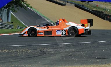 World © Carl Jones/Octane Photographic Ltd. Saturday 3rd August 2013. OSS - Brands Hatch - Qualifying. Simon Tilling - Radical SR3. Digital Ref : 0771CJ7D0074
