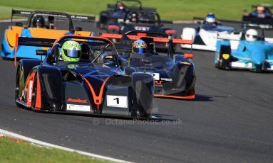 World © Carl Jones/Octane Photographic Ltd. Saturday 3rd August 2013. OSS - Brands Hatch - Race 1. Darcy Smith - Radical SR4. Digital Ref : 0772cj7d0010