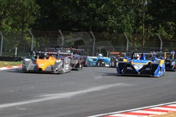World © Carl Jones/Octane Photographic Ltd. Sunday 4th August 2013. OSS - Brands Hatch - Race 3. The Start. Digital Ref : 0774cj7d0019