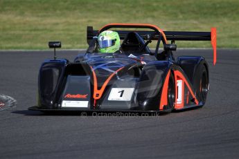 World © Carl Jones/Octane Photographic Ltd. Sunday 4th August 2013. OSS - Brands Hatch - Race 3. Darcy Smith - Radical SR4. Digital Ref : 0774cj7d0138
