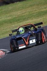 World © Carl Jones/Octane Photographic Ltd. Sunday 4th August 2013. OSS - Brands Hatch - Race 3. Darcy Smith - Radical SR4. Digital Ref : 0774cj7d0197