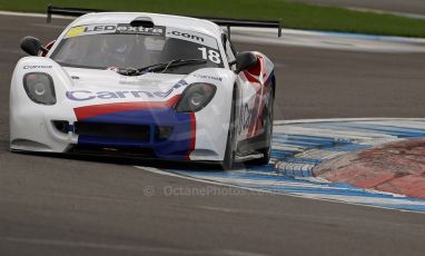 World © Octane Photographic Ltd. BRSCC - OSS Championship. Saturday 14th September 2013. Donington Park. Saturday 14th September 2013 – Qualifying. Darren Nelson – Chevron GR8. Digital Ref: 0826cj1d3864