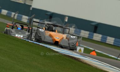 World © Octane Photographic Ltd. BRSCC - OSS Championship. Saturday 14th September 2013. Donington Park. Saturday 14th September 2013 – Qualifying. Doug Hart – Chiron/Hart 2012. Digital Ref: 0826cj1d4057