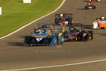 World © Octane Photographic Ltd. BRSCC - OSS Championship. Saturday 14th September 2013. Donington Park. Saturday 14th September 2013 – Race 1. Race Start lead by Tony Sinclair – Jade 3 V6. Digital Ref: 0827cj1d7163