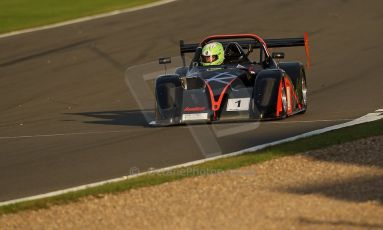 World © Octane Photographic Ltd. BRSCC - OSS Championship. Saturday 14th September 2013. Donington Park. Saturday 14th September 2013 – Race 1. Darcy Smith – Radical SR4. Digital Ref: 0827cj1d7390